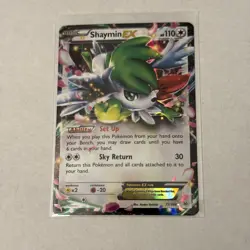 2015 Pokemon Shaymin EX 77/108 Roaring Skies Holo Pk000590 - Image 1