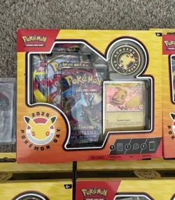 Pokemon Day 2026 Collection Box w Pikachu Promo x10 - 30th Anniversary 30 Packs! - Image 2