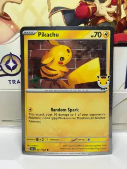 Pikachu (Pokemon Day 2026) 051/162 Miscellaneous Cards & Products Holo - Image 2