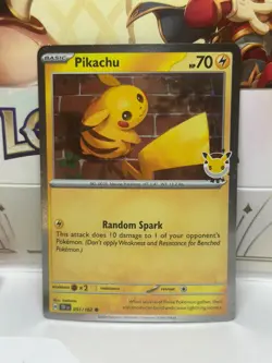 Pikachu (Pokemon Day 2026) 051/162 Miscellaneous Cards & Products Holo - Image 4