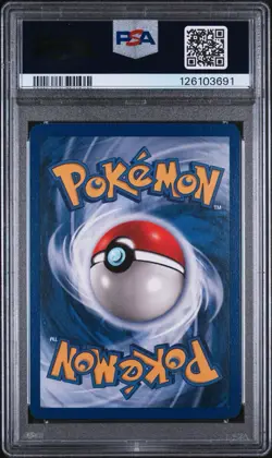 PSA 8 VAPOREON 12/64 HOLO FOIL 1999 POKEMON JUNGLE RARE NM MINT - Image 4