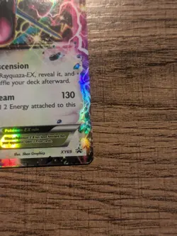 Pokemon Rayquaza EX XY69 2015 Black Star Promo MP - Image 3