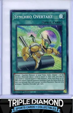 Yu-Gi-Oh! 1ST EDITION SYNCHRO OVERTAKE 2020 MP22-EN164 J30 - Image 1