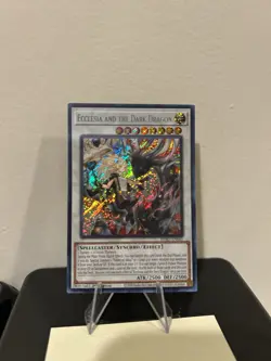 Yugioh! 1x Ecclesia and the Dark Dragon BPRO-EN041 Secret Rare 1st Ed NM - Image 1