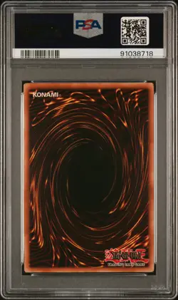 2003 YU-GI-OH! STARTER DECK: JOEY 1ST EDITION #001 RED-EYES B. DRAGON PSA 9 - Image 2