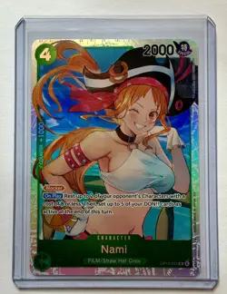 Nami OP14-031 (SR) The Azure Sea’s Seven One Piece TCG English Super Rare - Image 3