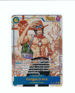 One Piece Card Game Portgas.D.Ace OP13-119 ALTERNATE ART - Image 1
