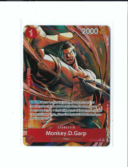 One Piece Card Game Monkey.D.Garp OP13-016 ALTERNATE ART - Image 1