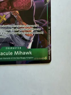 Dracule Mihawk Illustration Box 4 ST12-003 One Piece Promotion Cards Foil TCG - Image 3