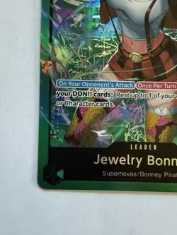 Jewelry Bonney OP07-019 Starter Deck 24: GREEN Jewelry Bonney Foil Trading Card - Image 4