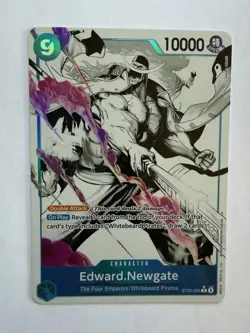 Edward Newgate ST22-003 Starter Deck 22 One Piece Foil Trading Card Game TCG - Image 1