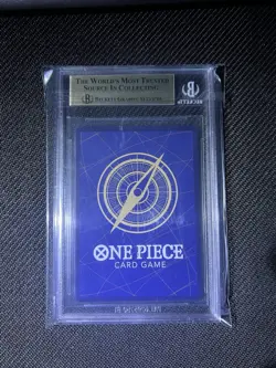 BGS 9.5 GEM MINT Monkey D Luffy Treasure Rare OP07-109 500 Years in the Future - Image 2