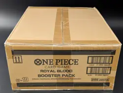 One Piece OP-10 Royal Blood English 12 Booster Box Case Factory Sealed - Image 2