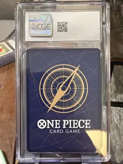 Ace & Sabo & Luffy OP13-007 Carrying On His Will Foil CGC 9 one piece - Image 2