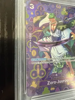 2024 ONE PIECE OP09 EMPERORS IN THE NEW WORLD - ZORO JUUROU SP #067 - PSA 10 - Image 2