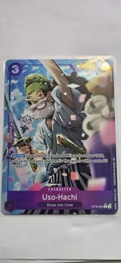 One Piece TCG English ST18-001 (PRB02) Uso-Hachi Alt Art Parallel - Image 1