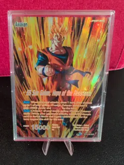 SS Future Gohan Alt Art SLR Rare Leader Dragon Ball Super Card Masters CCG +CASE - Image 2