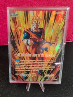 SS Future Gohan Alt Art SLR Rare Leader Dragon Ball Super Card Masters CCG +CASE - Image 3