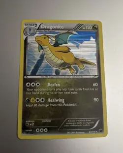 Dragonite 83/116 Holo Pokemon TCG XY Plasma Freeze Rare Card NM Near Mint - Image 1