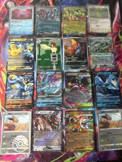 Pokemon 16 Card Lot nm V Max Mega Amazing Ex HOLO Rare Hits Only F28 - Image 1