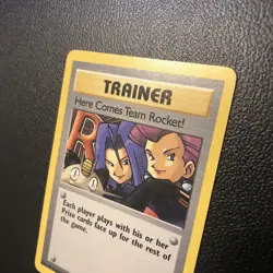 Here Comes Team Rocket! 71/82 Team Rocket Rare Pokemon Card Mint Condition - Image 4