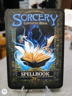 Aquamarine Core Non-Foil Sorcery Contested Realm Beta Unique Card NM - Image 2