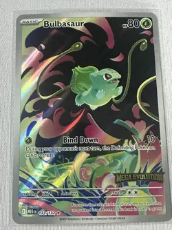 Bulbasaur - (Mega Evolution Stamped) Illustration Rare Miscellaneous Cards & Pro - Image 1