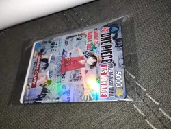 One Piece Monkey D. Luffy College Basketball Promo Card ST JOHNS And POSTER - Image 3