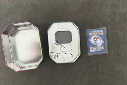 Pokemon TCG Rayquaza C LV.X DP47 Diamond and Pearl Holo Promo Card 2009 WITH TIN - Image 3