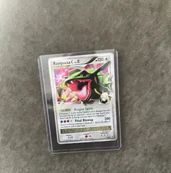 Pokemon TCG Rayquaza C LV.X DP47 Diamond and Pearl Holo Promo Card 2009 WITH TIN - Image 4