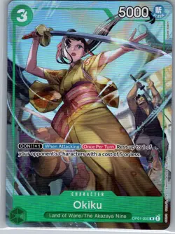 Okiku (Premium Card Collection -BANDAI CARD GAMES Fest. 23-24) OP01-035 - NM - Image 1