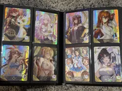 Goddess Story Little Frog Collection Card Lot Binder 150+ Waifu Holo Anime +pack - Image 3
