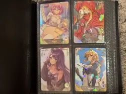Goddess Story Little Frog Collection Card Lot Binder 150+ Waifu Holo Anime +pack - Image 4