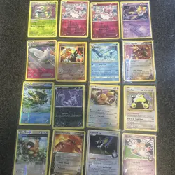 Pokemon TCG Mixed Card Lot LP/ Damaged - Image 1