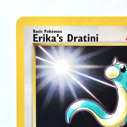 Erika's Dratini 42/132 Pokemon TCG 1st Edition Gym Heroes NM Vintage 2000 Card - Image 3