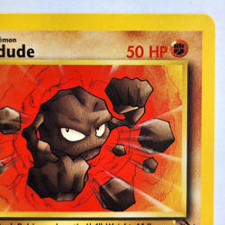 Geodude 47/62 Pokemon TCG 1st Edition Fossil NM Vintage 1999 Card - Image 4