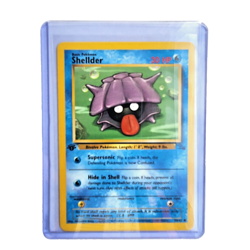 Shellder 54/62 Pokemon TCG 1st Edition Fossil NM Vintage 1999 Card - Image 1