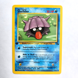 Shellder 54/62 Pokemon TCG 1st Edition Fossil NM Vintage 1999 Card - Image 2