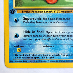 Shellder 54/62 Pokemon TCG 1st Edition Fossil NM Vintage 1999 Card - Image 5
