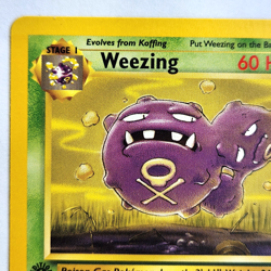Weezing 45/62 Pokemon TCG 1st Edition Fossil NM Vintage 1999 Card - Image 3