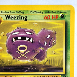 Weezing 45/62 Pokemon TCG 1st Edition Fossil NM Vintage 1999 Card - Image 4