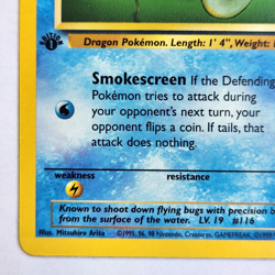 Horsea 49/62 Pokemon TCG 1st Edition Fossil NM Vintage 1999 Card - Image 5