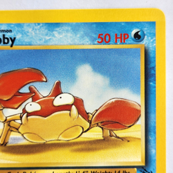 Krabby 51/62 Pokemon TCG 1st Edition Fossil Vintage 1999 Card - Image 4