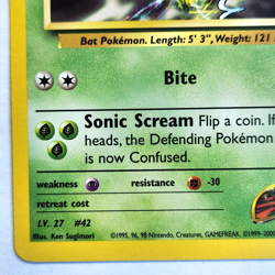 Koga's Golbat 46/132 Pokemon TCG Challenge NM Vintage 2000 Card - Image 5