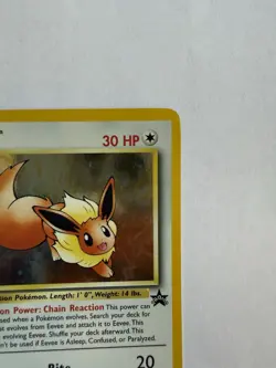 2000 Pokemon Eevee 11/53 Wotc Black Star Promo Holo Trading Card Game TCG - Image 3