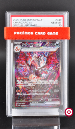 PSA 10 Charizard ex sar 349/190 sv4a Shiny Treasure Japanee Pokemon Card 2023 - Image 1