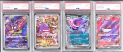 PSA 10 Gastly AR Gengar CHR Gengar ex RR SR SEQ Set Japanese Pokemon Card - Image 1