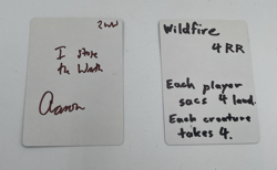 MTG 2x Authentic Magic The Gathering Playtest Cards VERY RARE nat SHIPS FREE - Image 1