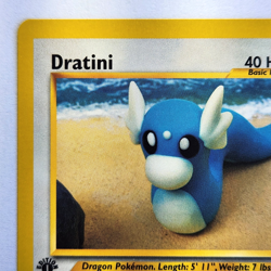Dratini 63/105 Pokemon TCG 1st Edition Neo Destiny NM Vintage 2002 Card - Image 3