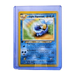 Light Vaporeon 52/105 Pokemon TCG Neo Destiny 1st Edition NM Vintage 2002 Card - Image 1